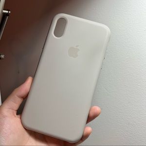 iPhone XR Silicone Beige Case
